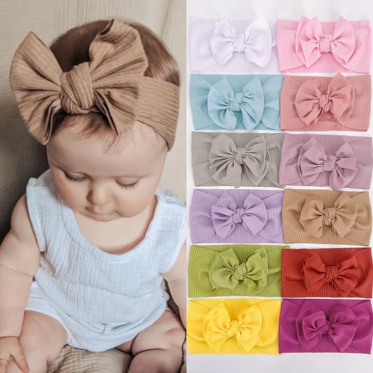 Baby Girls Headbands Bow Hair Accessories for Newborn