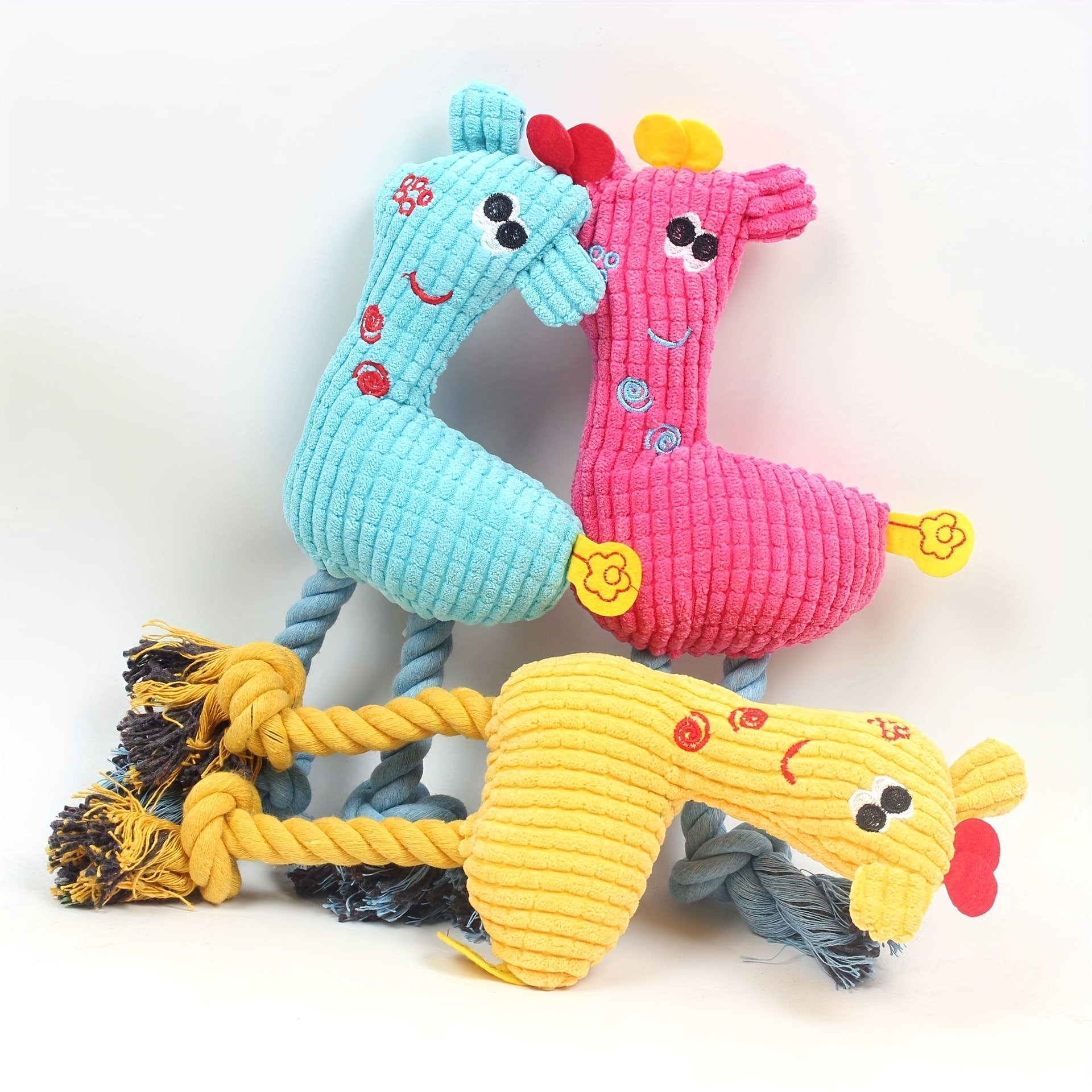 Pet Dog Rope Plush Fawn Toy Chew Supplies