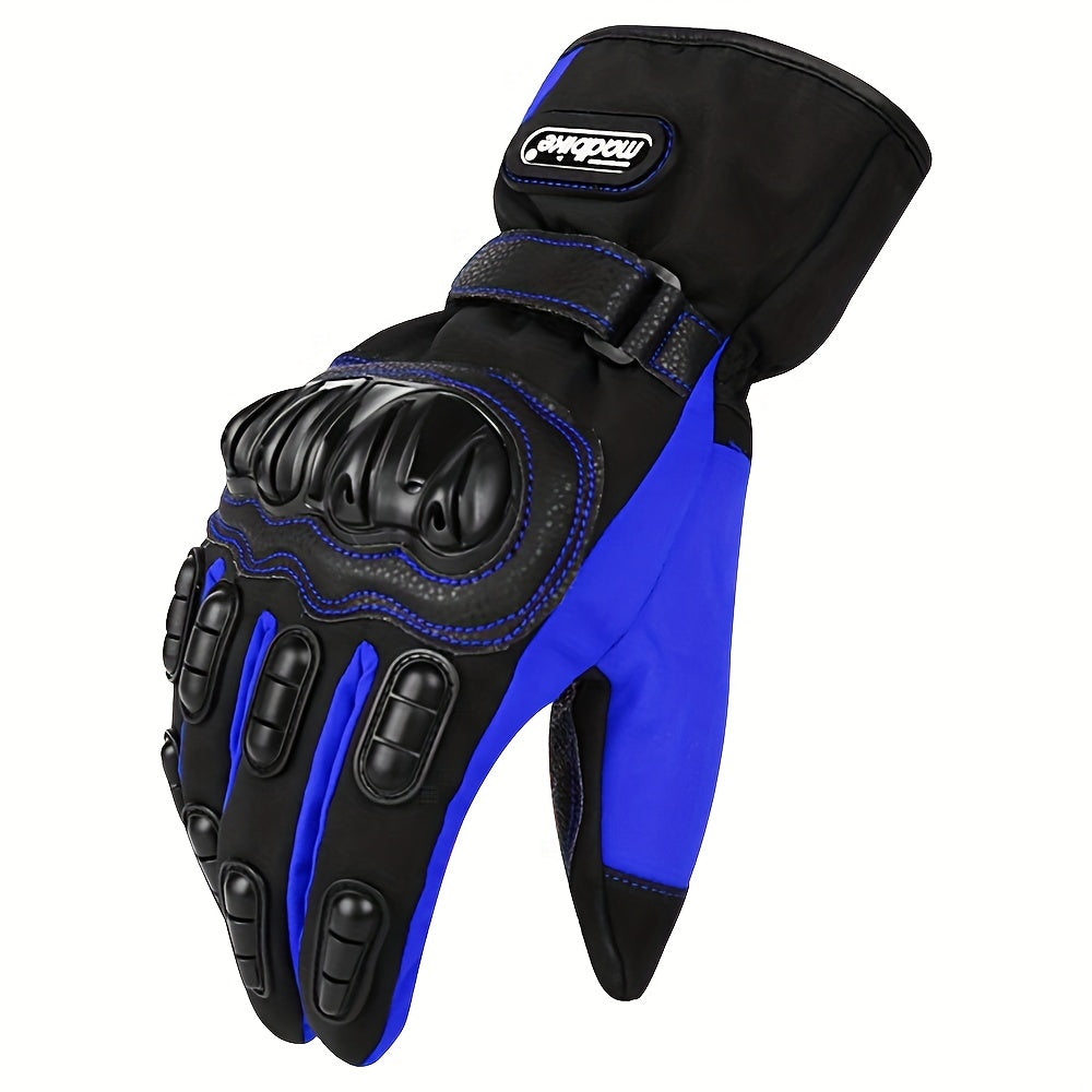 ILM Motorcycle Gloves Winter Windproof Hard Knuckle Protection For Men Women