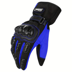 ILM Motorcycle Gloves Winter Windproof Hard Knuckle Protection For Men Women
