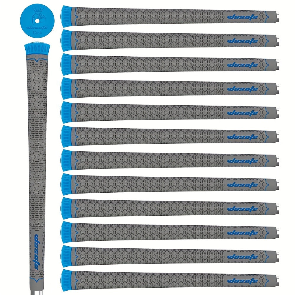 13pcs Anti Slip Rubber Golf Irons Grips Soft Lightweight