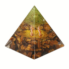 Orgone Crystal Tree Pyramid Energy Generator Chakra Meditation