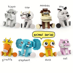 Animal Series Building Blocks Set - Classroom Rewards