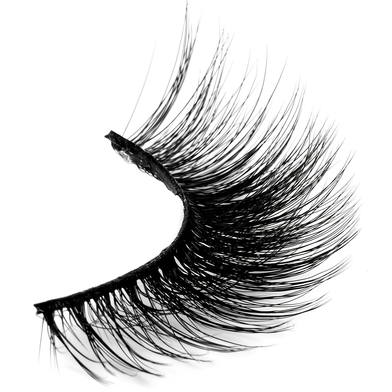 4 Pairs Eyelashes 2 Brushes Complete Lashes 17mm Fluffy Wispy False Eyelashes