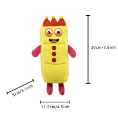 Numberblocks Plush Toys Math Learning Colorful Blocks Stuffed Animals
