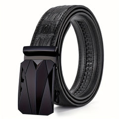 Automatic Buckle Business Belt for Men