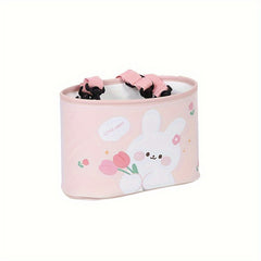 Cartoon Bear Car Seat Back Storage Bag Car Trash Can