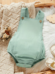 Baby Boys Casual Overall Onesie Cotton Romper