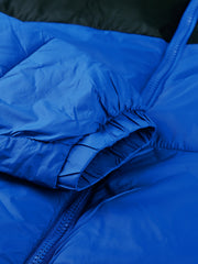 Men's Warm Hooded Coat Thick Zip Padded Windproof Jacket