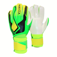Soccer Goalie Gloves Strong Grip Green