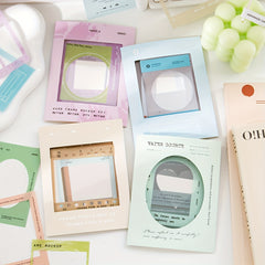 10pcs Border PET Stickers Translucent Music Journal DIY Decoration