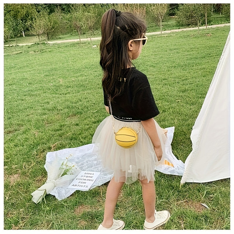 Mini Basketball Handbag for Travel Beach Holiday