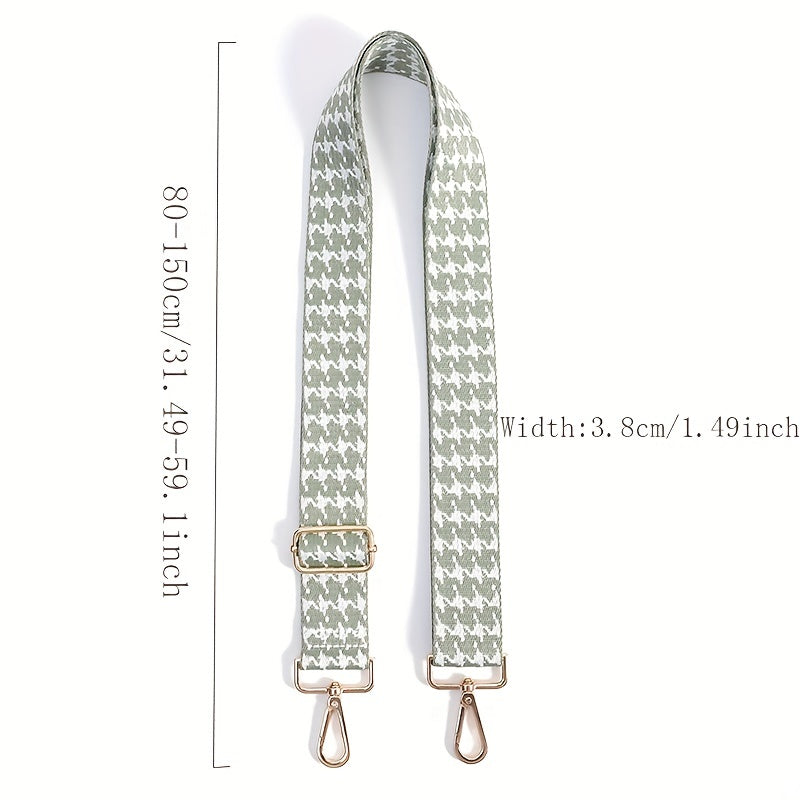 Pattern Wide Bag Strap Durable Detachable Lightweight Adjustable