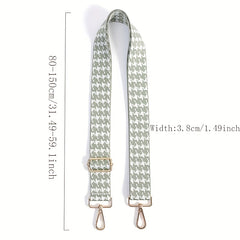 Pattern Wide Bag Strap Durable Detachable Lightweight Adjustable