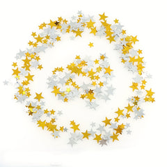Silver Pentagram Sprinkler Holiday Party Supplies Art Ornament