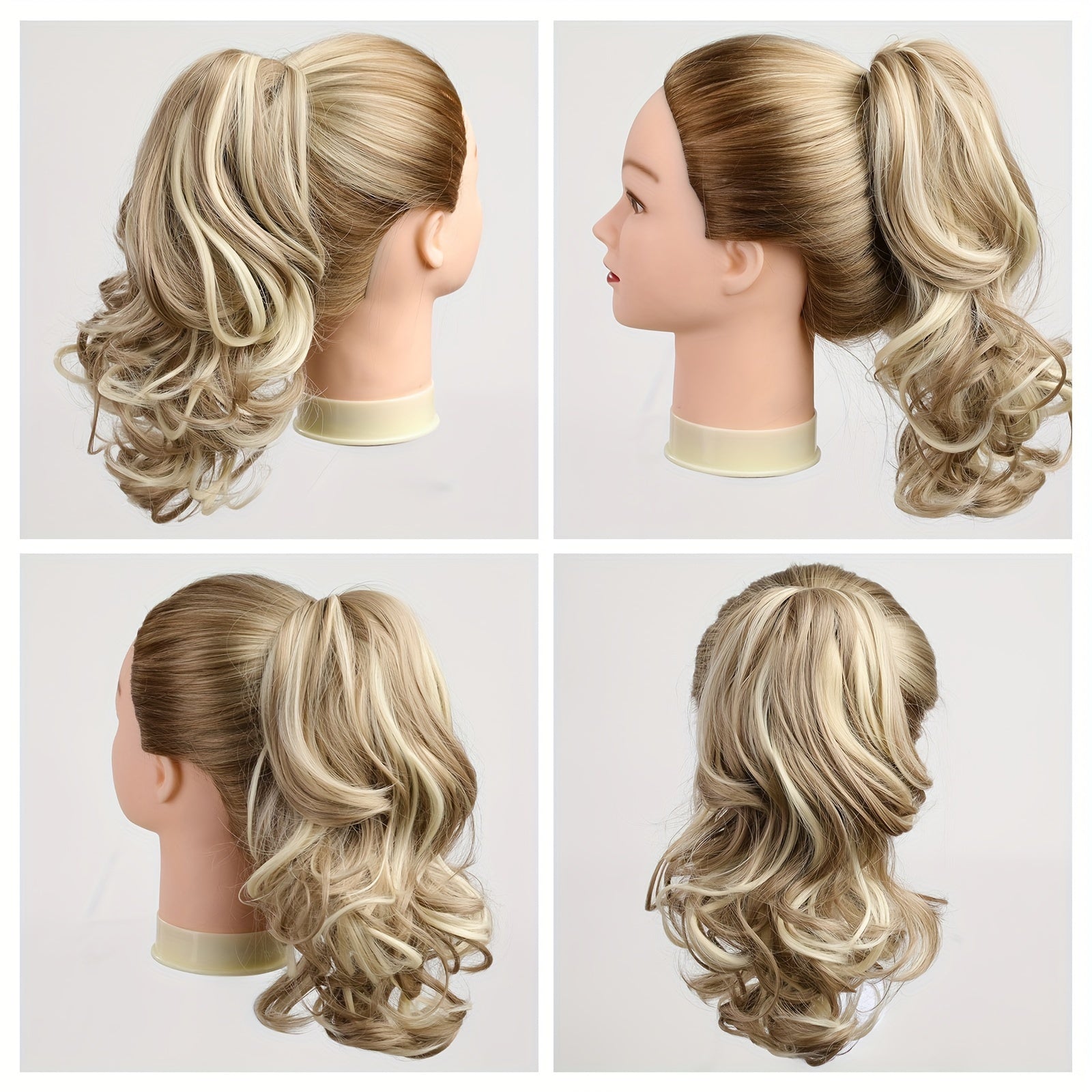 Claw Ponytail Long Curly Wavy Ponytail Extensions