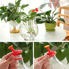 3pcs Plastic Bottle Cap Sprinkler Watering Flower Spray Head