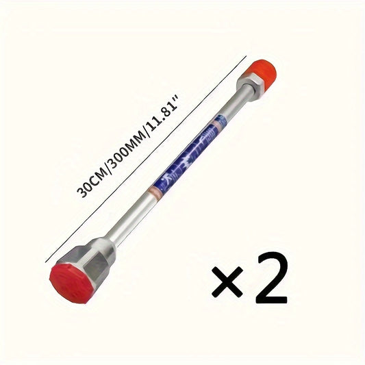 2pcs Extension Rod for Airless Paint Spray Gun Lightweight High Strength