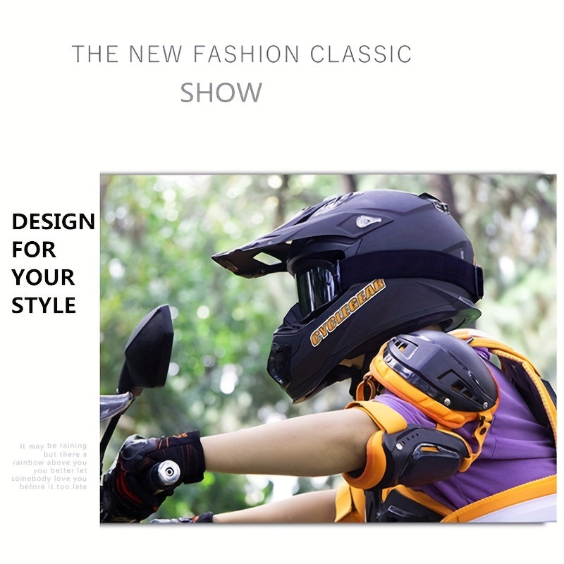 High Motorcycle Goggles Shock Absorbing Sponge Motocross Outdoor Riding