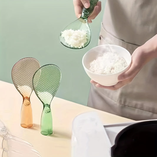 Non Stick Rice Paddle Spoon Heat Resistant Kitchen Gadget