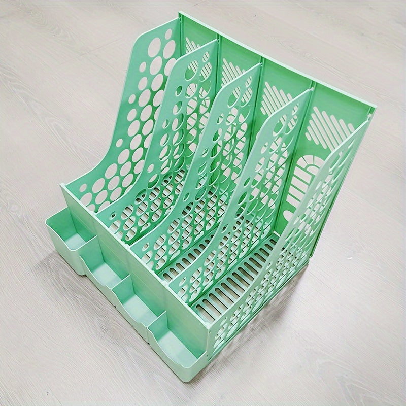 Desktop Bookends Storage Organizer for Office Desk and School