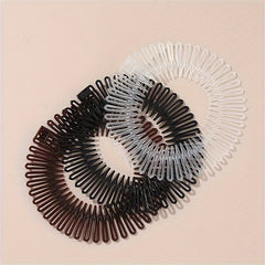 3pcs Elastic Hair Comb Invisible Fixed Comb Headband Hair Accessories