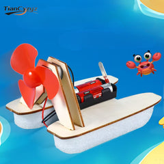 DIY Hovercraft Speedboat Kit for Smart Education Toys