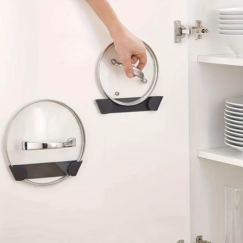 3pcs Kitchen Punch Multifunctional Pot Lid Storage Rack