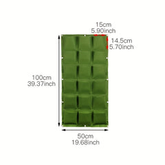Vertical Garden Wall Planters Set of 9 for Indoor & Outdoor Decor