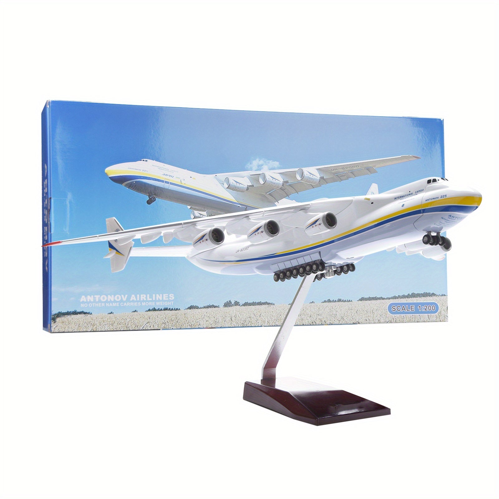 Antonov An 225 Aircraft Strategic Transport Resin Model Ornaments