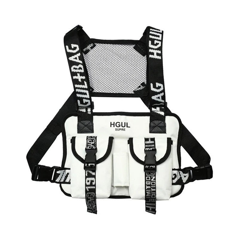 BYBB'S DARK Tactical Shoulder Bag Chest Rig Male Waist Pack Adjustable WB618