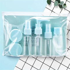 11 Pcs Travel Mini Makeup Cosmetic Bottles Set Face Cream Empty Container