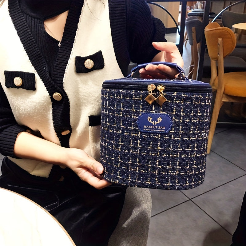 Makeup Bag Large Capacity Travel Organizer Toiletry Bag for Women with Handle