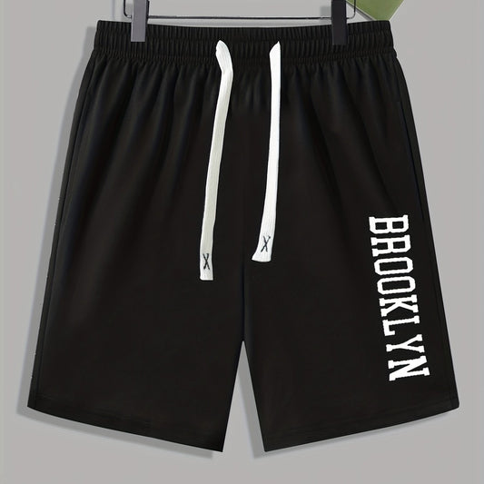 Brooklyn Print Men's Drawstring Shorts