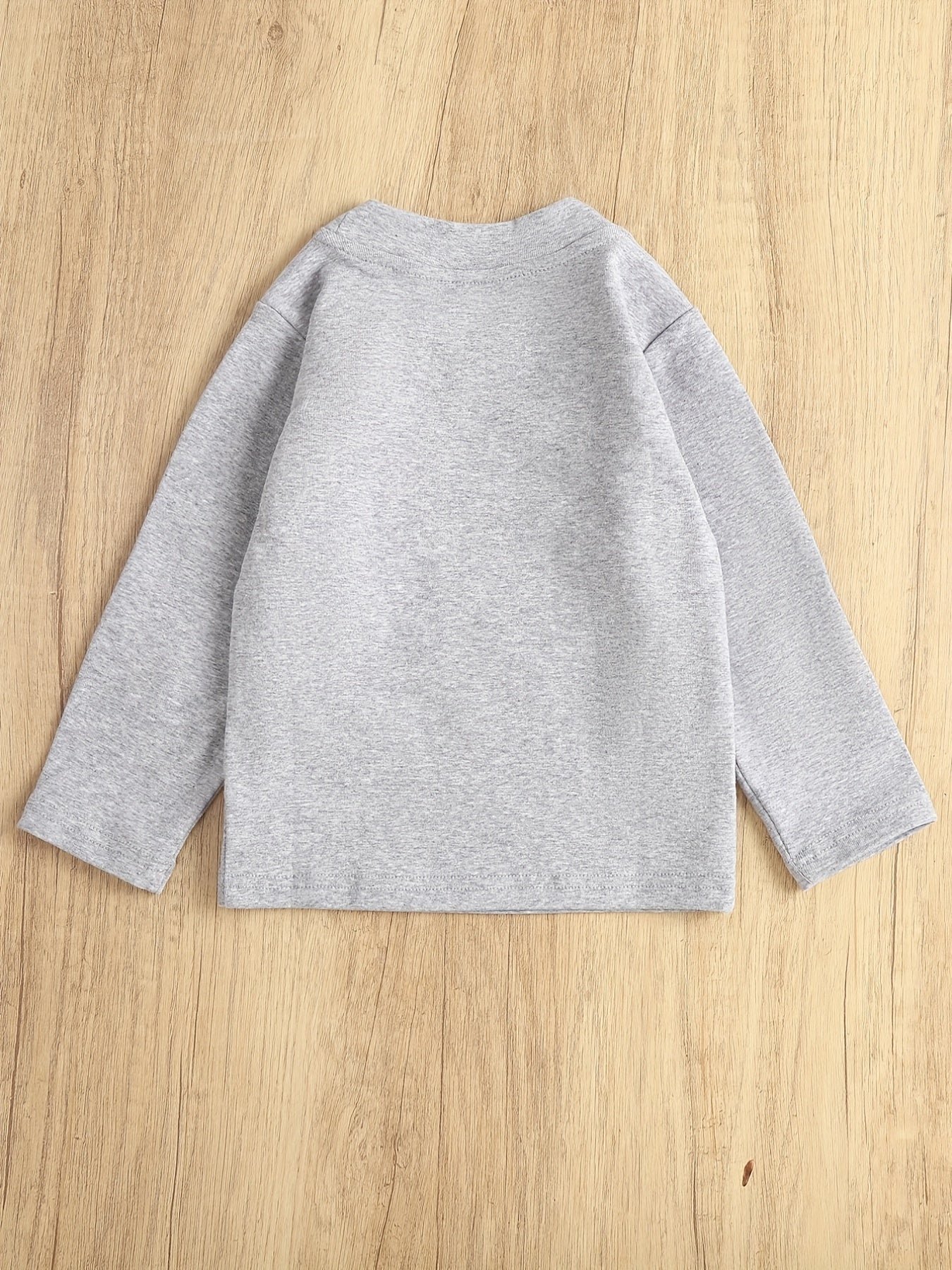 Baby Boys Round Neck Long Sleeve Sweatshirt Kid's Pullover