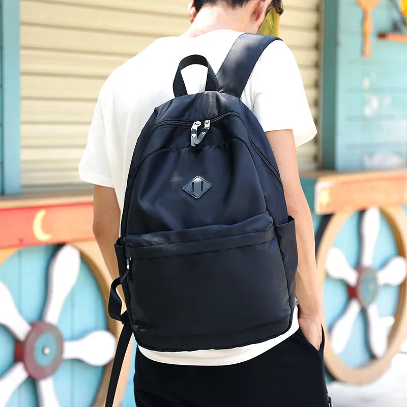 Men Travel Backpack School Bag with USB Charging Laptop Bag