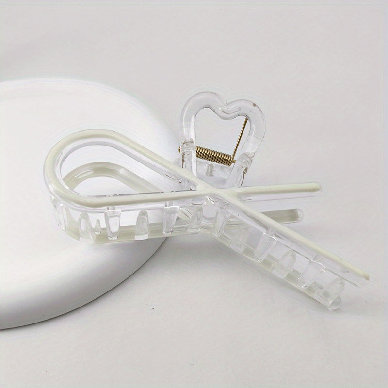 11 Clear Frame Banana Clip Non Slip Hair Accessory