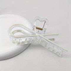 11 Clear Frame Banana Clip Non Slip Hair Accessory