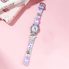 Kids Silicone Unicorn Quartz Watch