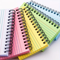 Small Spiral Notebook Double Spiral English Word Book 80 Sheets