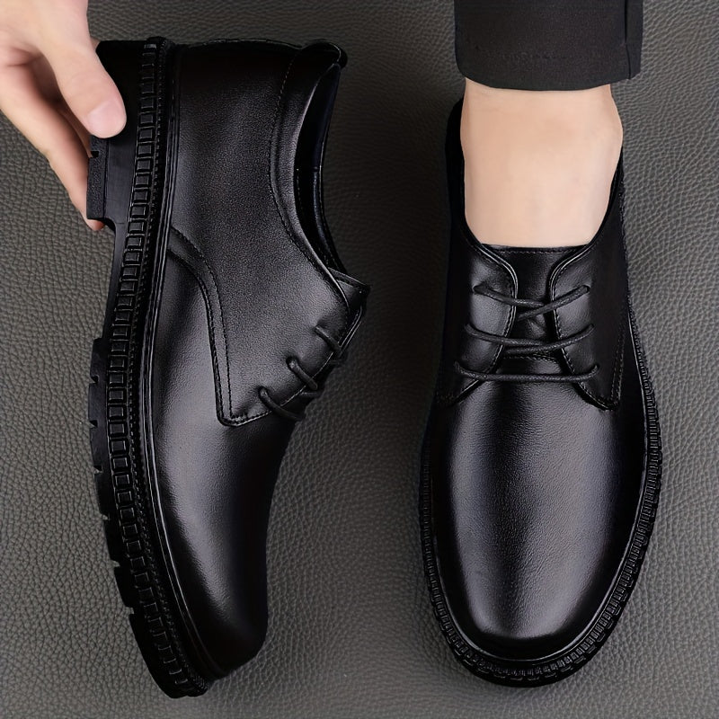Men's Leather Derby Shoes Wear resistant Non Slip Business