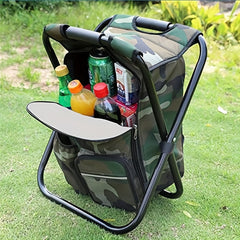Lightweight Folding Backpack Stool for Camping