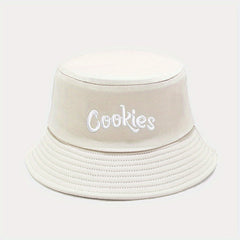 COOKIES Bucket Hat Outdoor Sun Cap Packable Travel Beach Hat