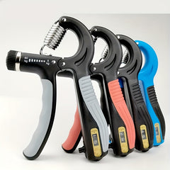 Adjustable Counting Grip Device - Finger Strengthener for Muscle Training