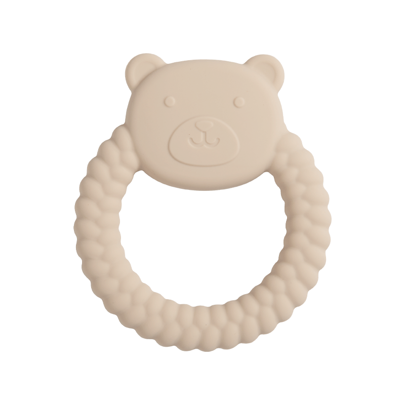 Colorful Silicone Bear Teething Toy for Babies