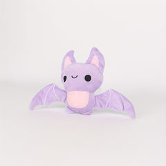 Mini Bat Plush Toy Purple Halloween Decor