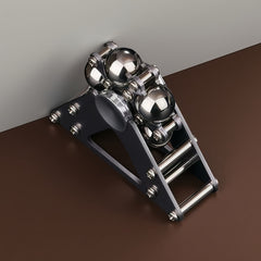 Stainless Steel Finger Spinner with Base Stand