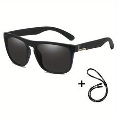 Men's Polarized Cycling Sports Sunglasses with Strap