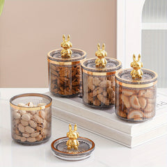 Robot Sugar Jar Decorative Candy Snack Jar for Weddings Birthdays Parties