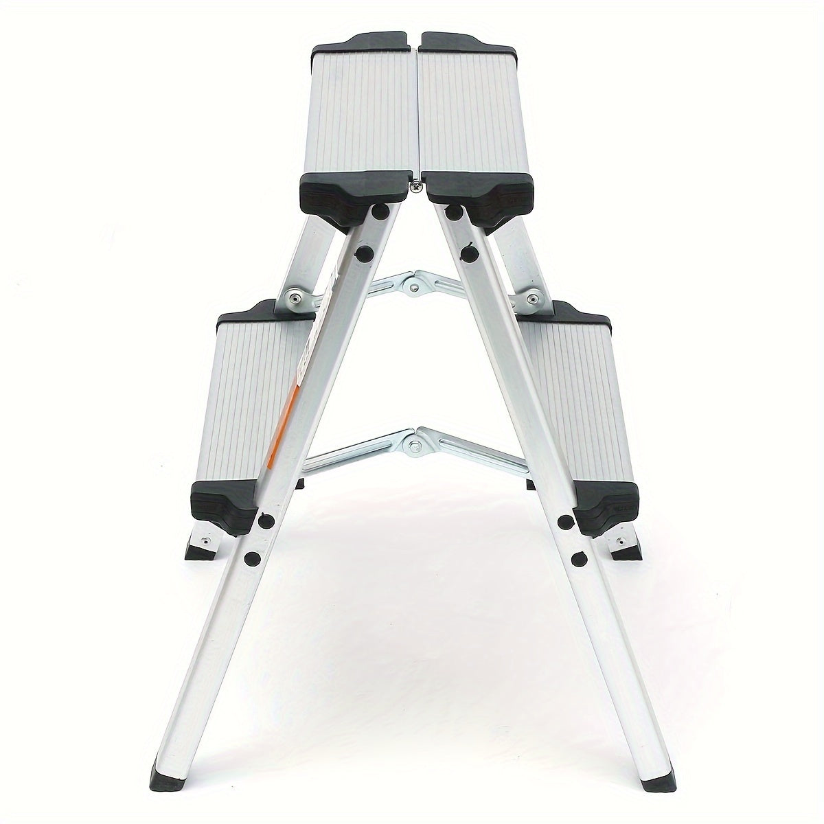 1pc Folding 2 Step Stool Small Aluminum 2 Step Ladder 69KG